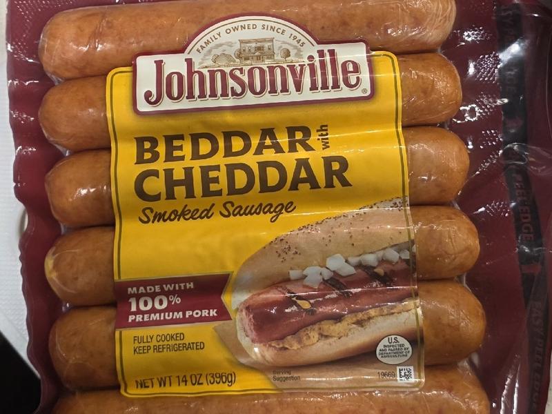 Beddar with Cheddar Smoked Sausage & Cheddar Cheese