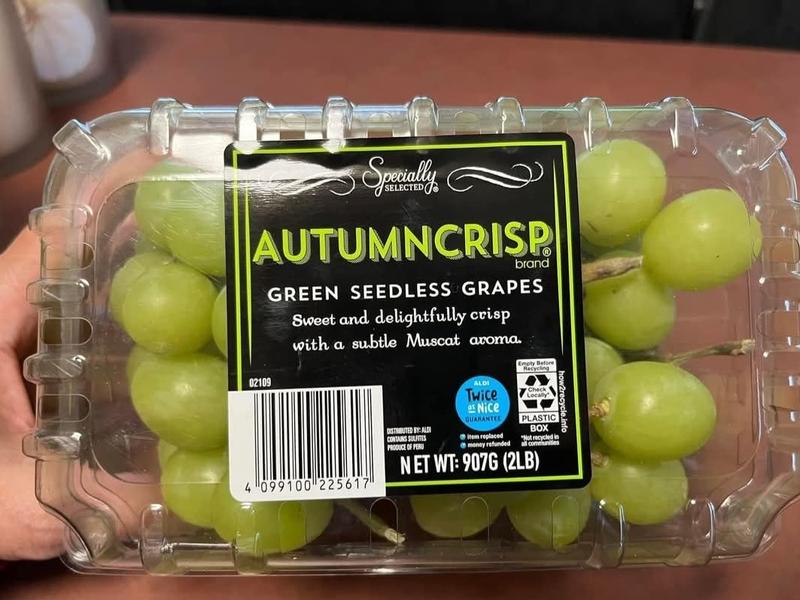 Green Seedless Grapes