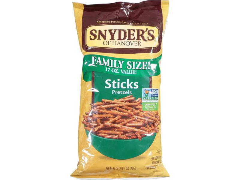Pretzels, Sticks, Family Size