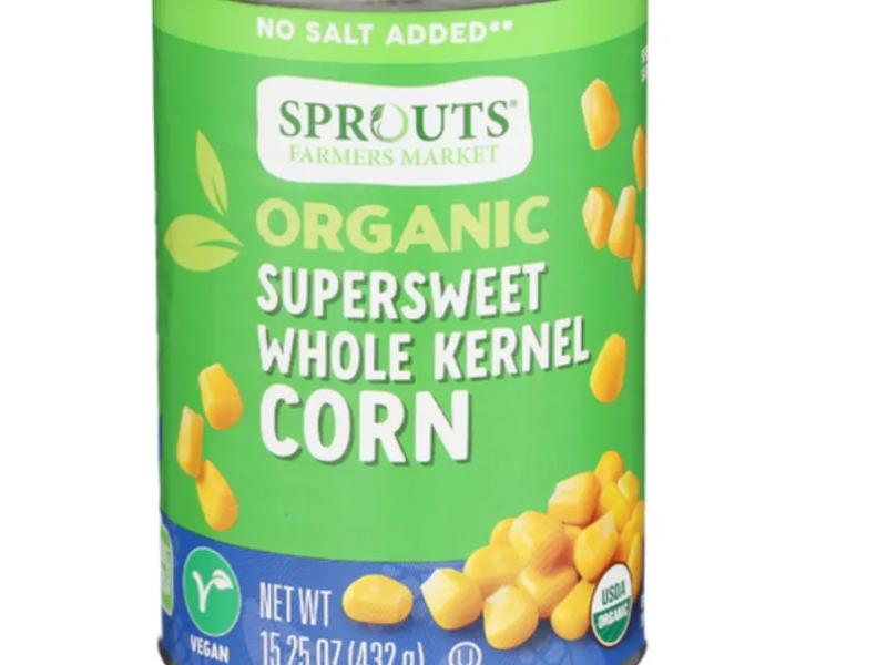 Super Sweet Whole Kernel Corn, No Salt Added