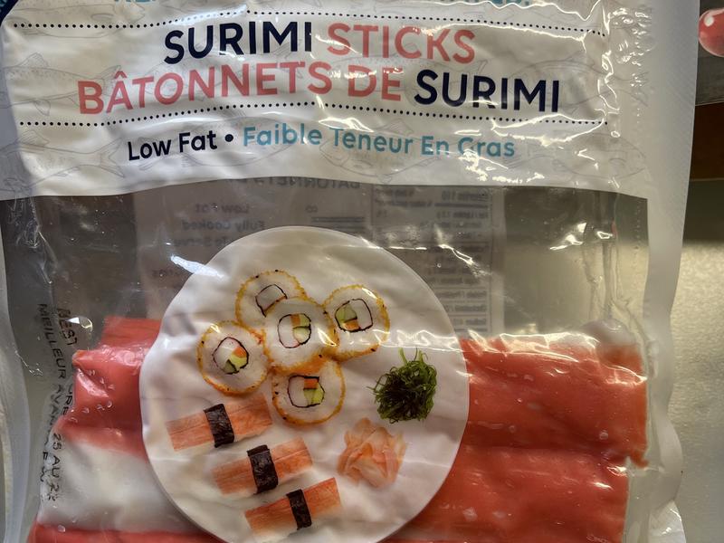 Surimi Sticks, Crab Flavored Seafood