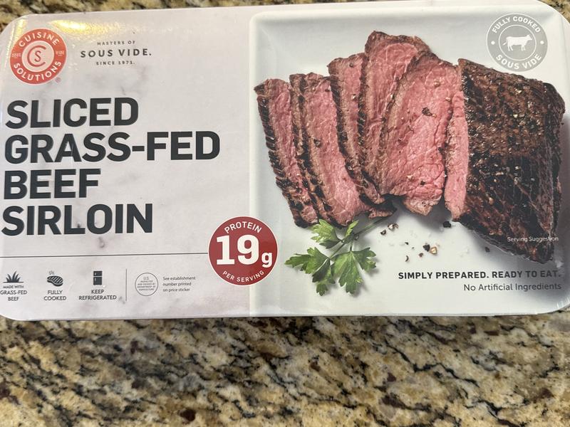 Grass-Fed Beef Sirloin