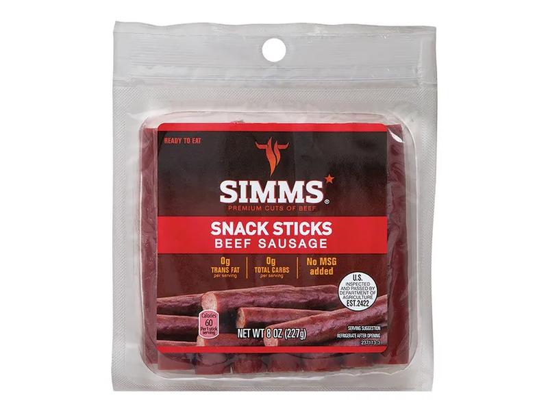 Snack Sticks, Beef Sausage
