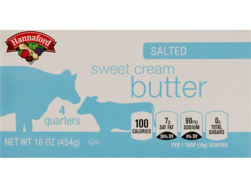 Butter, Sweet Cream, Salted