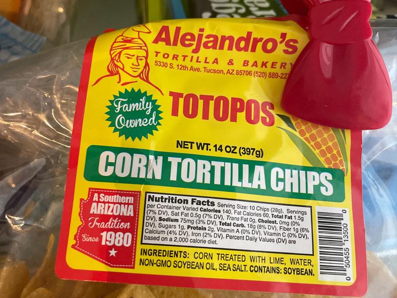 Corn Tortillas Chips