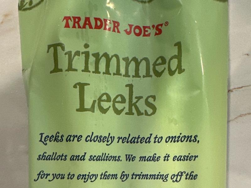 Trimmed Leeks