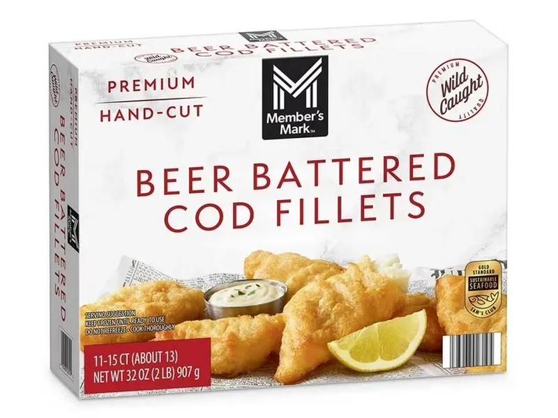 Beer Battered, Cod Fillets
