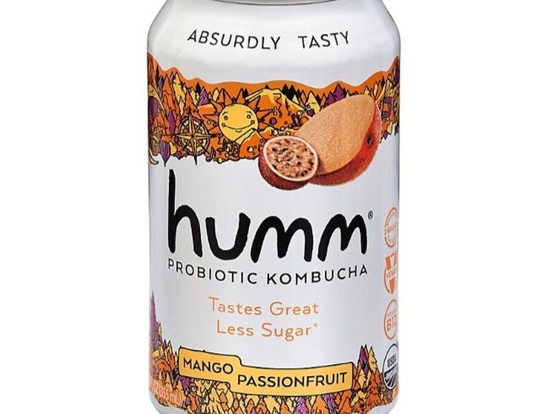 Kombucha, Probiotic, Mango Passionfruit