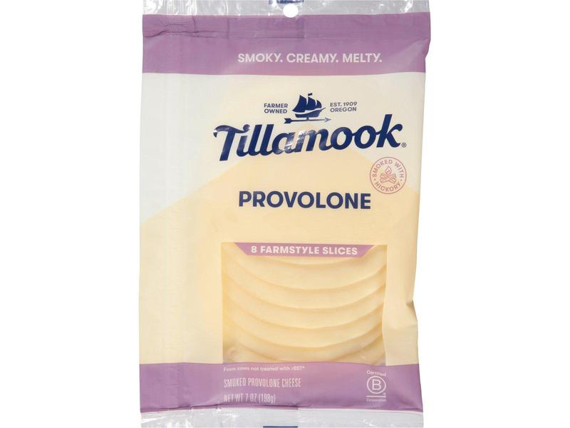 Cheese, Provolone, Farmstyle, Smoked