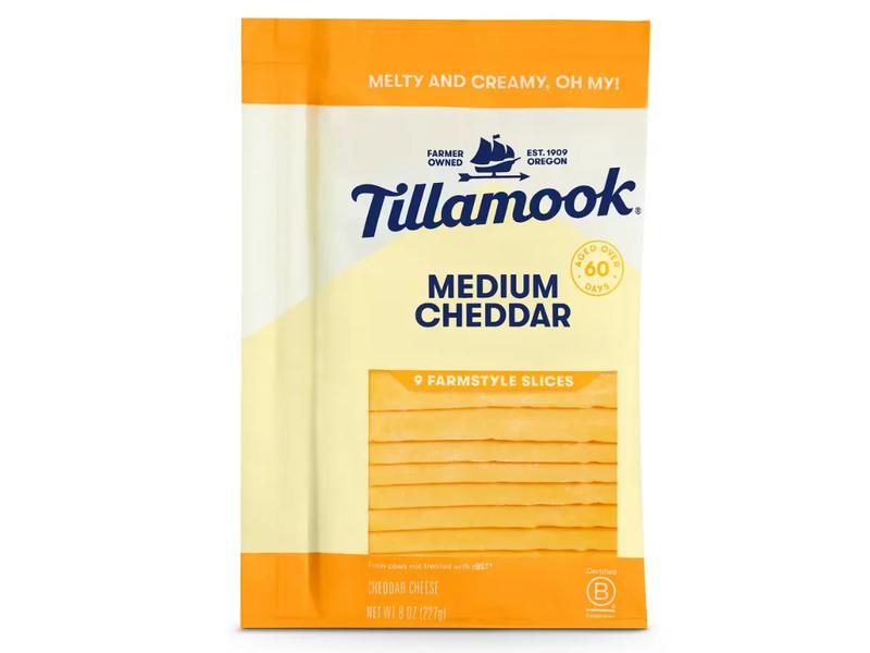 Deli Sliced Cheese, Medium Cheddar