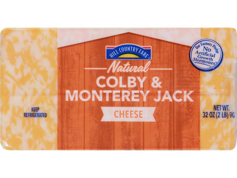 Cheese, Colby & Monterey Jack, Natural