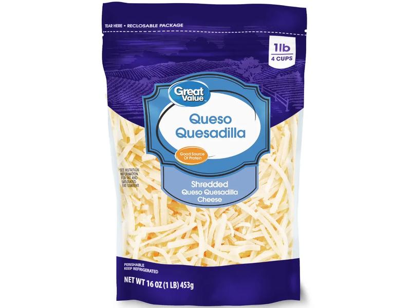 Shredded Cheese, Queso Quesadilla