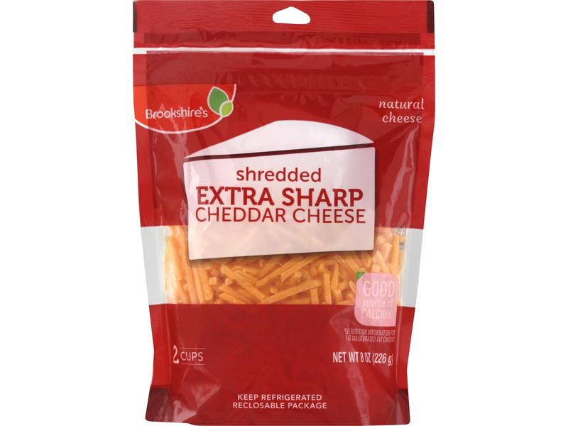 Cheese, Extra Sharp Cheddar, Shredded