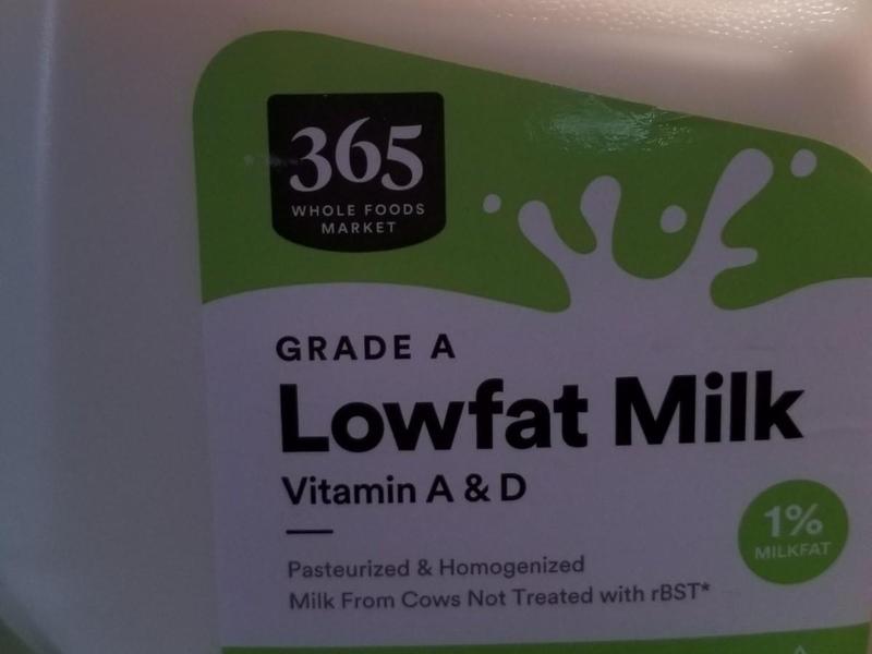 1% Milkfat Lowfat Milk