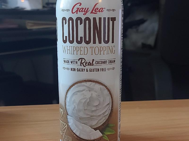 Real Coconut Whipped Cream