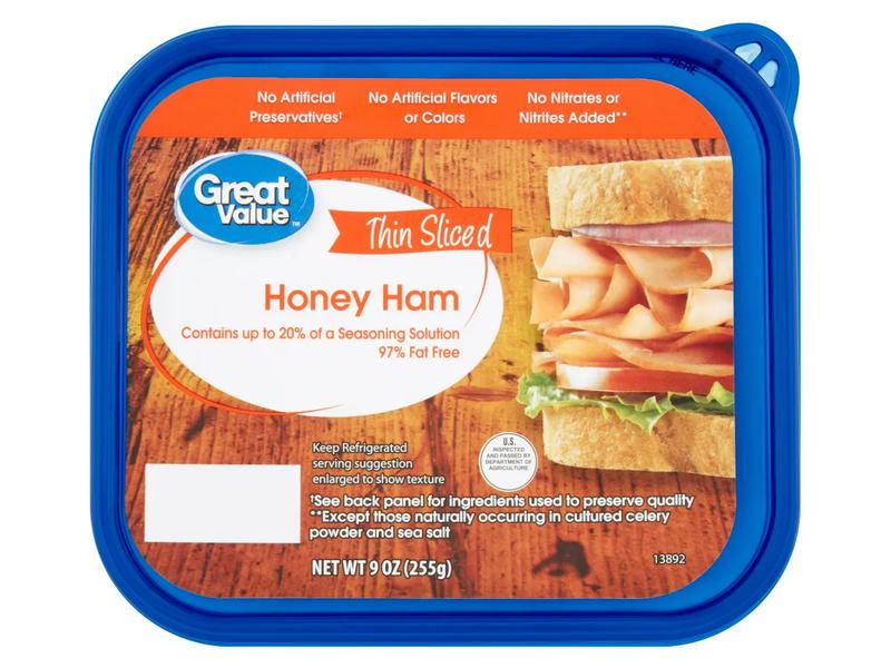 Thin Sliced Ham, Honey