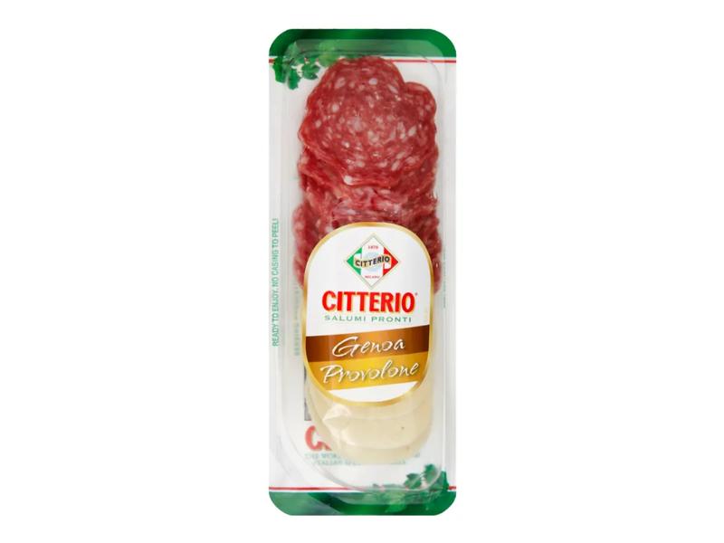 Genoa and Provolone