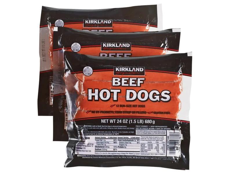 Beef Hot Dogs