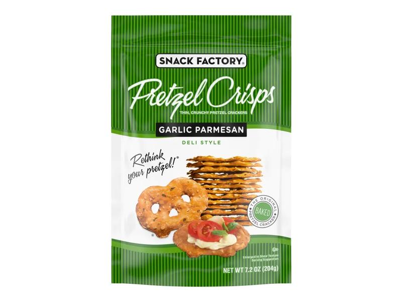 Pretzel Crisps, Garlic Parmesan Deli Style