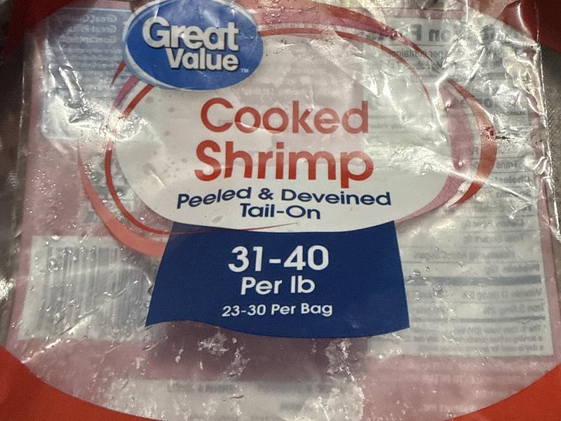 Cooked Shrimp, Large