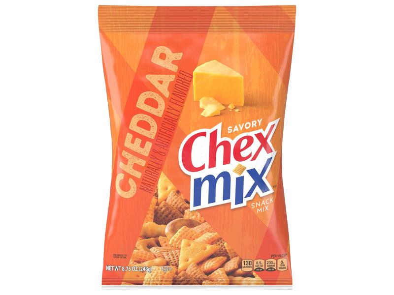 Snack Mix, Cheddar, Savory