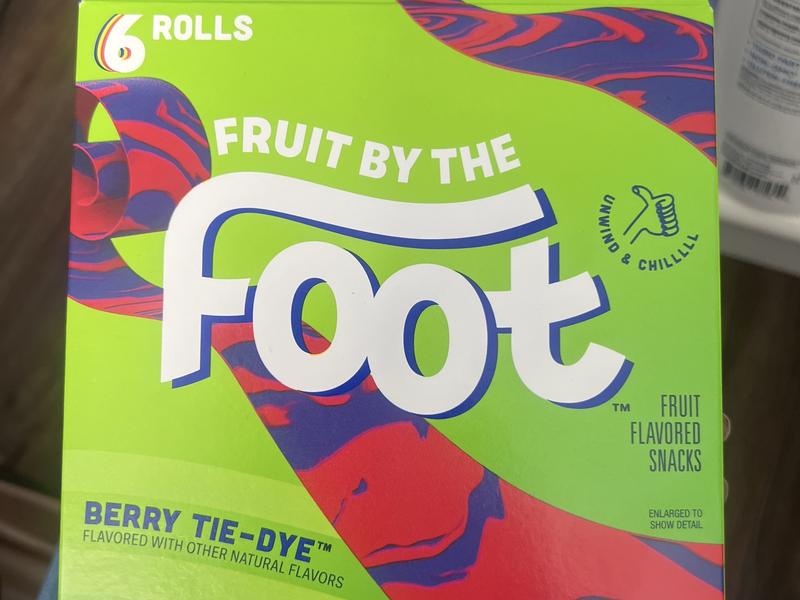 Fruit Flavored Snacks, Berry Tie-Dye