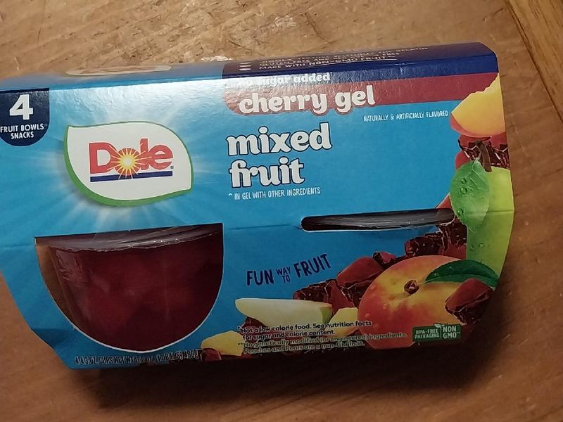 Mixed Fruit in Cherry Gel