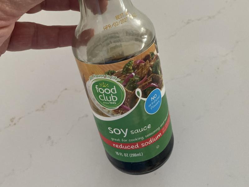 Soy Sauce, Reduced Sodium