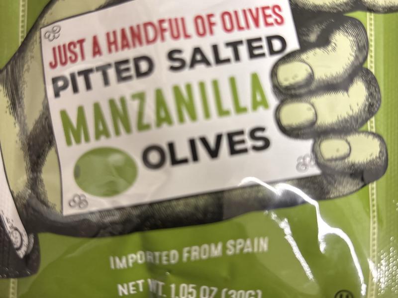 Manzanilla Olives, Pitted Salted