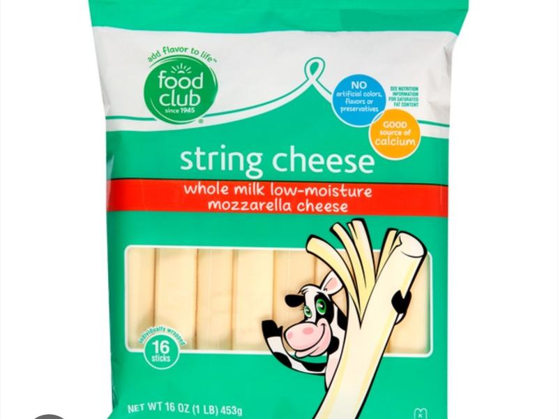 String Cheese, Mozzarella