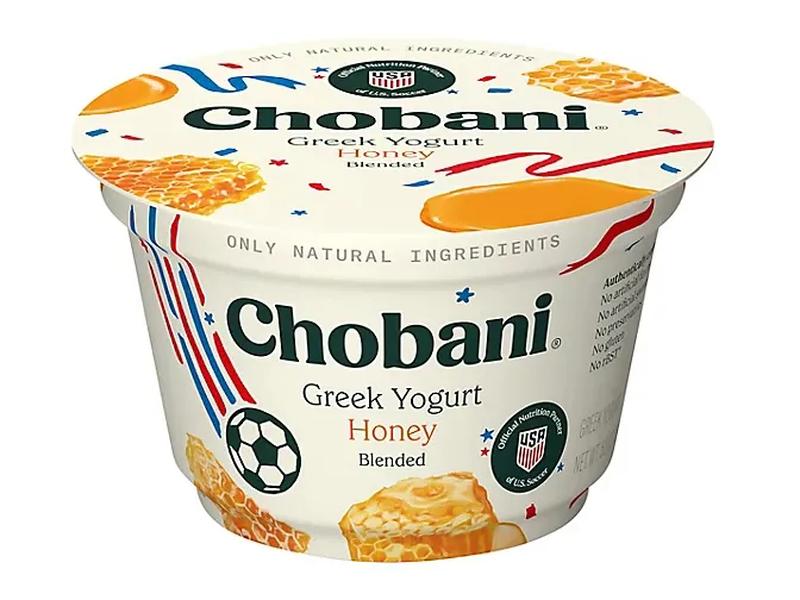 Yogurt, Whole Milk, Greek, Honey, Blended