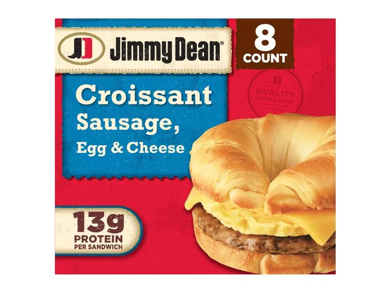 Croissant - Sausage, Egg & Cheese Sandwiches
