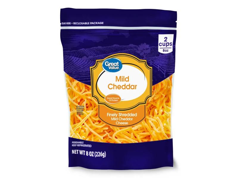 Cheese, Mild Cheddar Finely Shredded