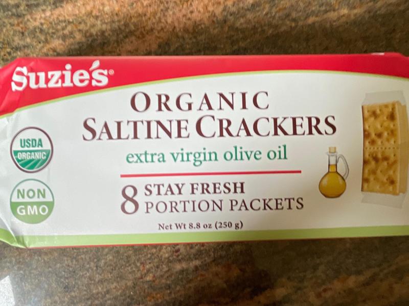 Organic Saltines, Salt & Extra Virgin Olive Oil