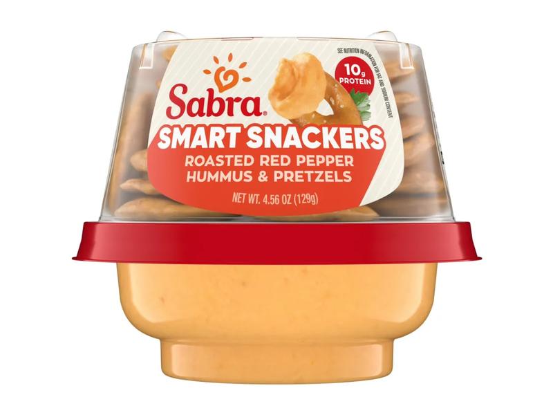Hummus & Pretzels, Roasted Red Pepper
