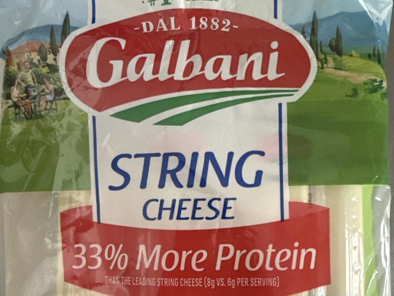 Cheese, Reduced Fat, Mozzarella, String