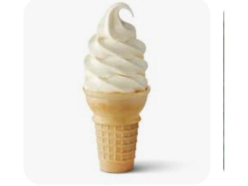Vanilla Cone