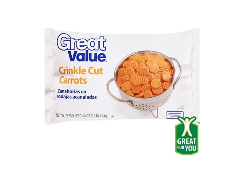 Carrots, Crinkle Cut