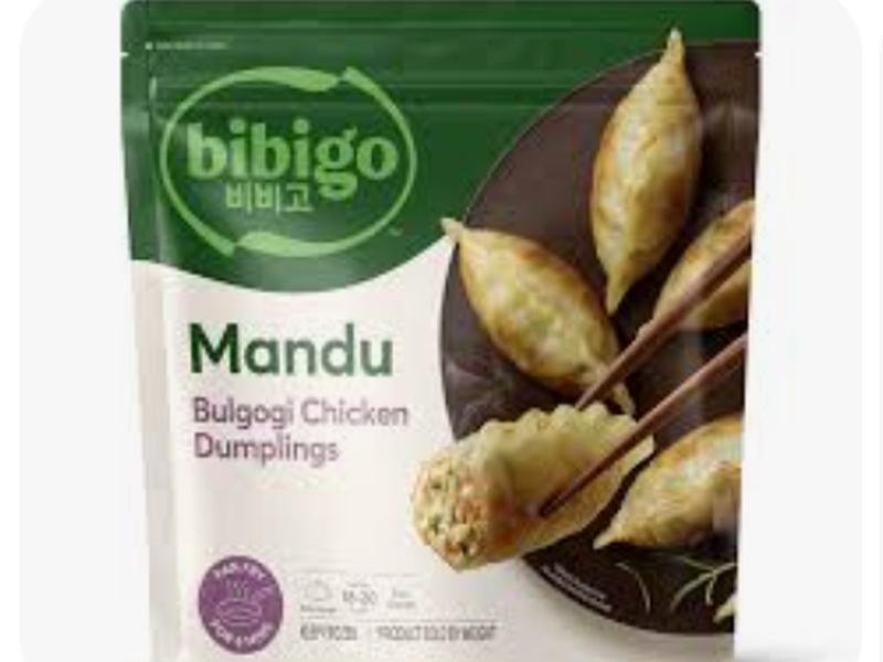 Dumplings, Bulgogi Chicken, Mandu