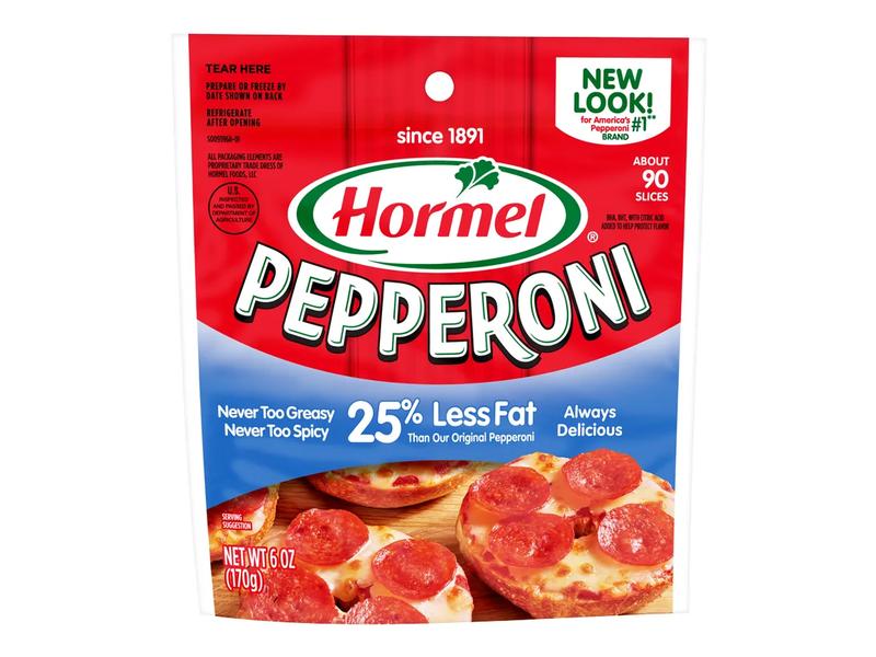 Pepperoni, 25% Less Fat