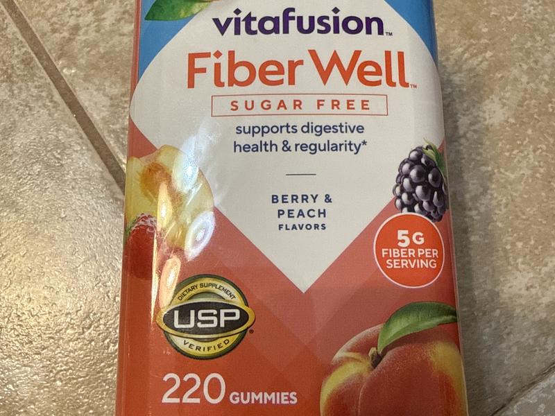Fiber Well Gummies, Sugar Free