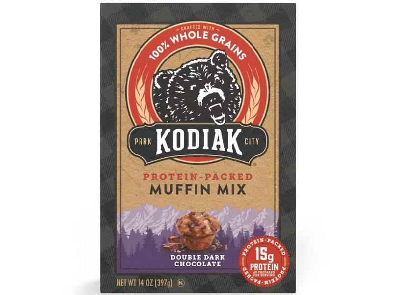 Muffin Mix, Protein-Packed, Double Dark Chocolate