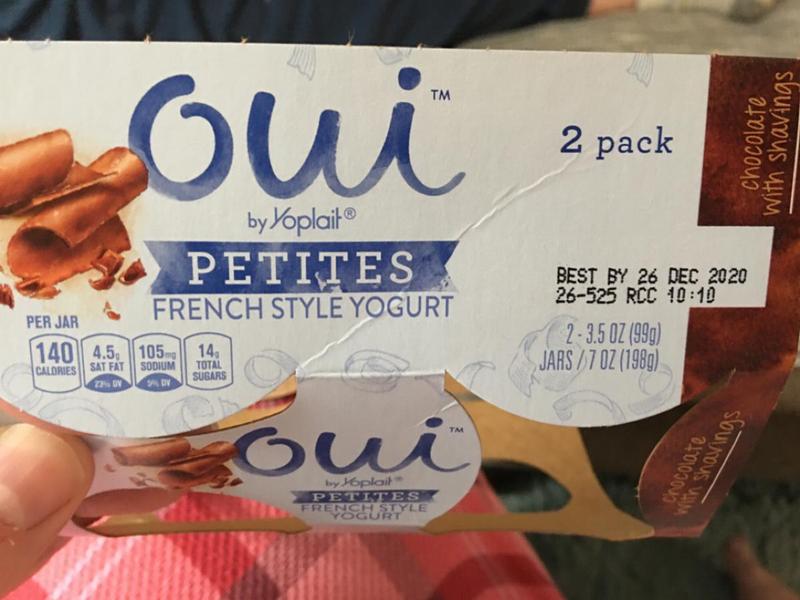 French Style Yogurt, Chocolate with Shavings