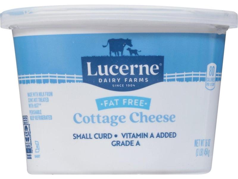 Cottage Cheese, Fat Free, Small Curd