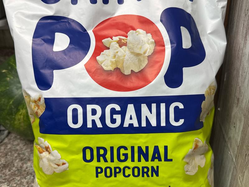 Organic Popcorn with Sea Salt