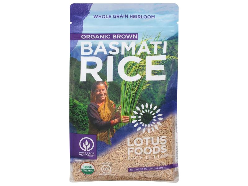 Rice, Organic, Brown, Basmati