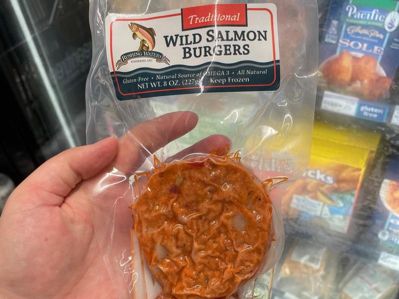 Wild Salmon Burgers, Traditional
