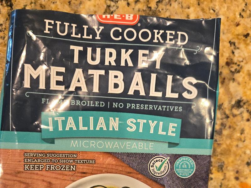 Turkey Meatballs, Italian Style