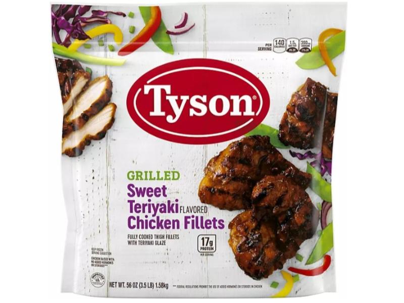 Chicken Fillets, Grilled, Sweet Teriyaki Flavored