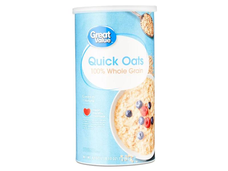 Oats, Quick, 100% Whole Grain